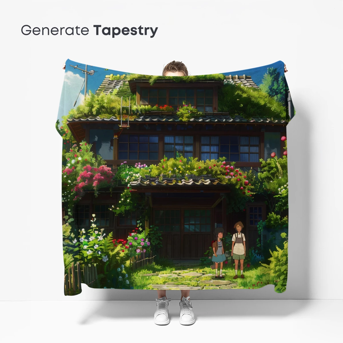 Enchanted Cottage: A Verdant Haven in Bloom - Image 5
