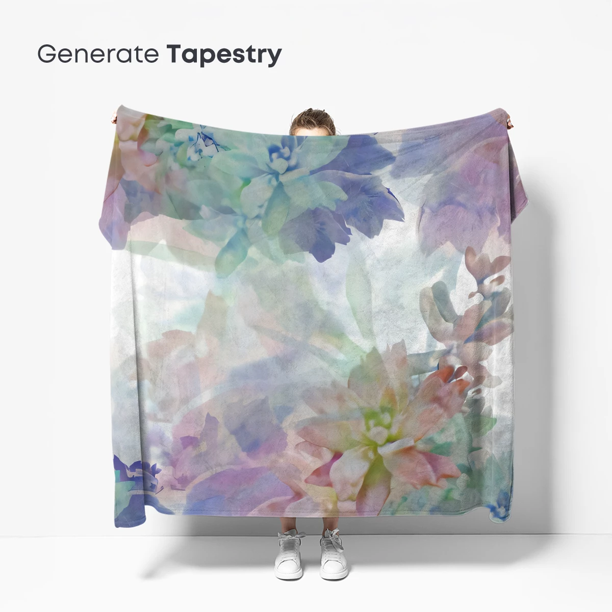 Ethereal Floral Symphony: Pastel Petals in Dreamy Harmony - Image 5