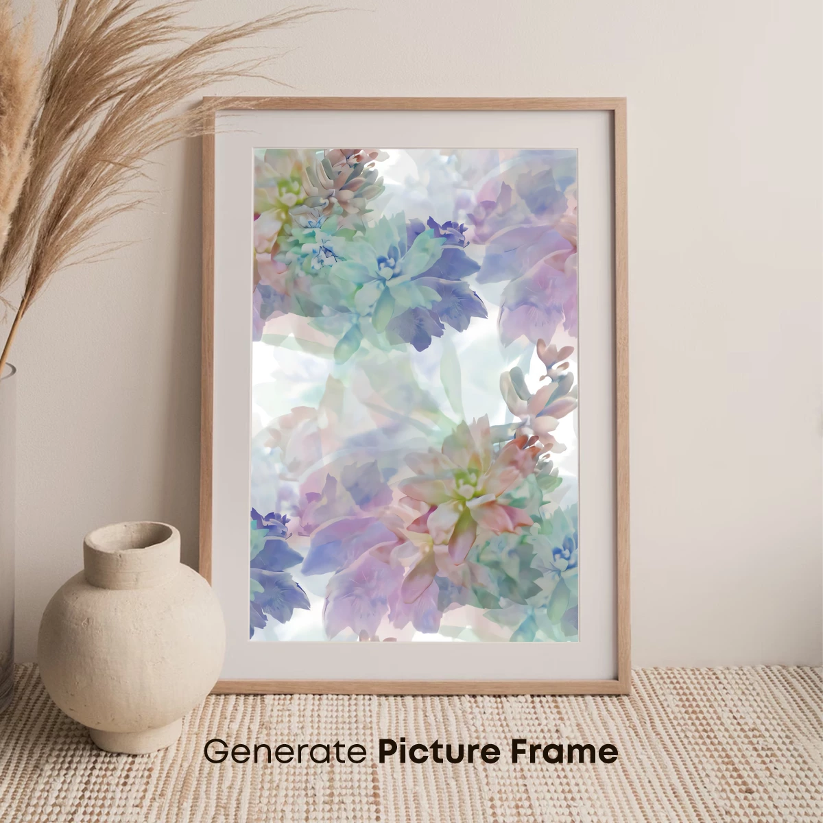 Ethereal Floral Symphony: Pastel Petals in Dreamy Harmony - Image 7