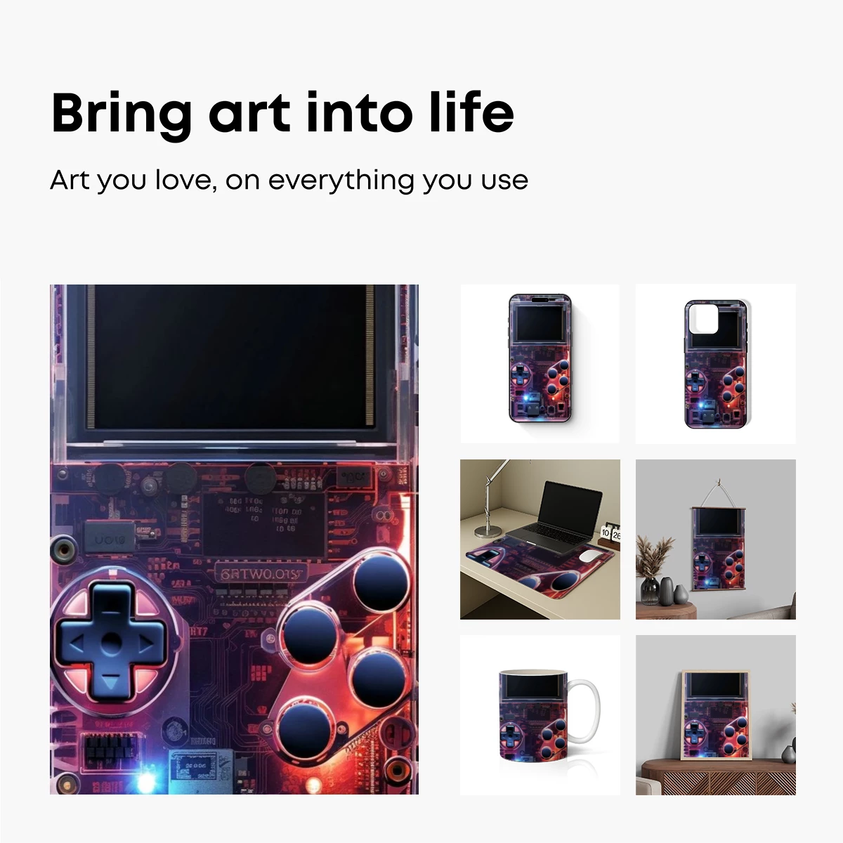 Circuit Dreams: Retro Game Console Art - Image 2