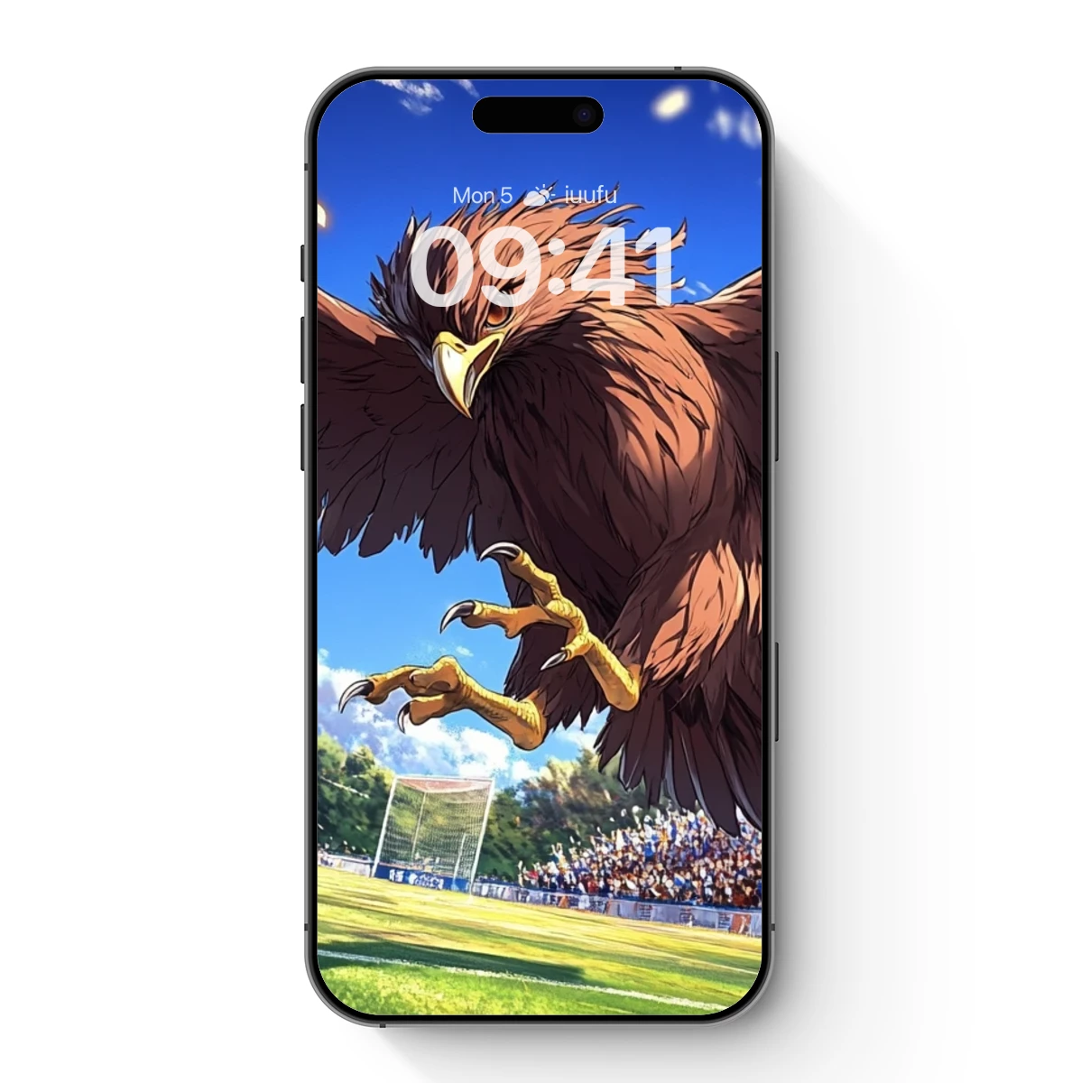 Eagle Kicks Soccer Ball: Anime Sports Fantasy
