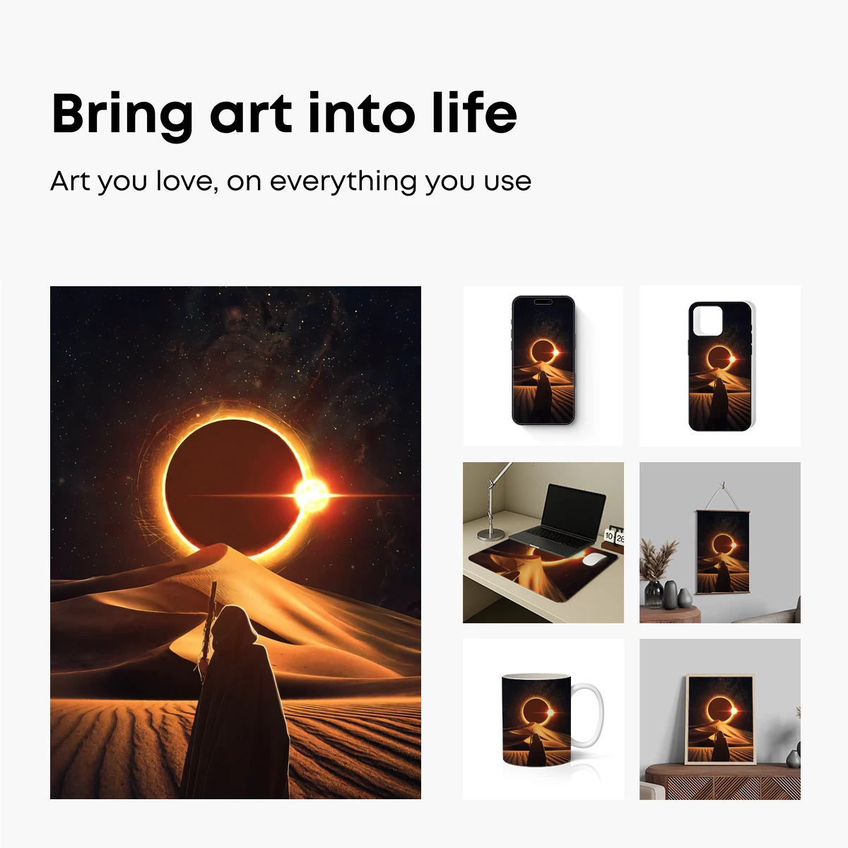 Eclipse Over Dunes: A Desert Pilgrim's Odyssey