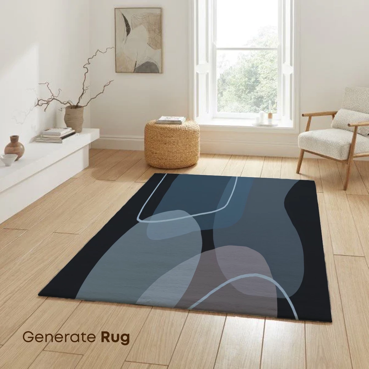 Abstract Shadows: Geometric Elegance in Monochrome - Image 6