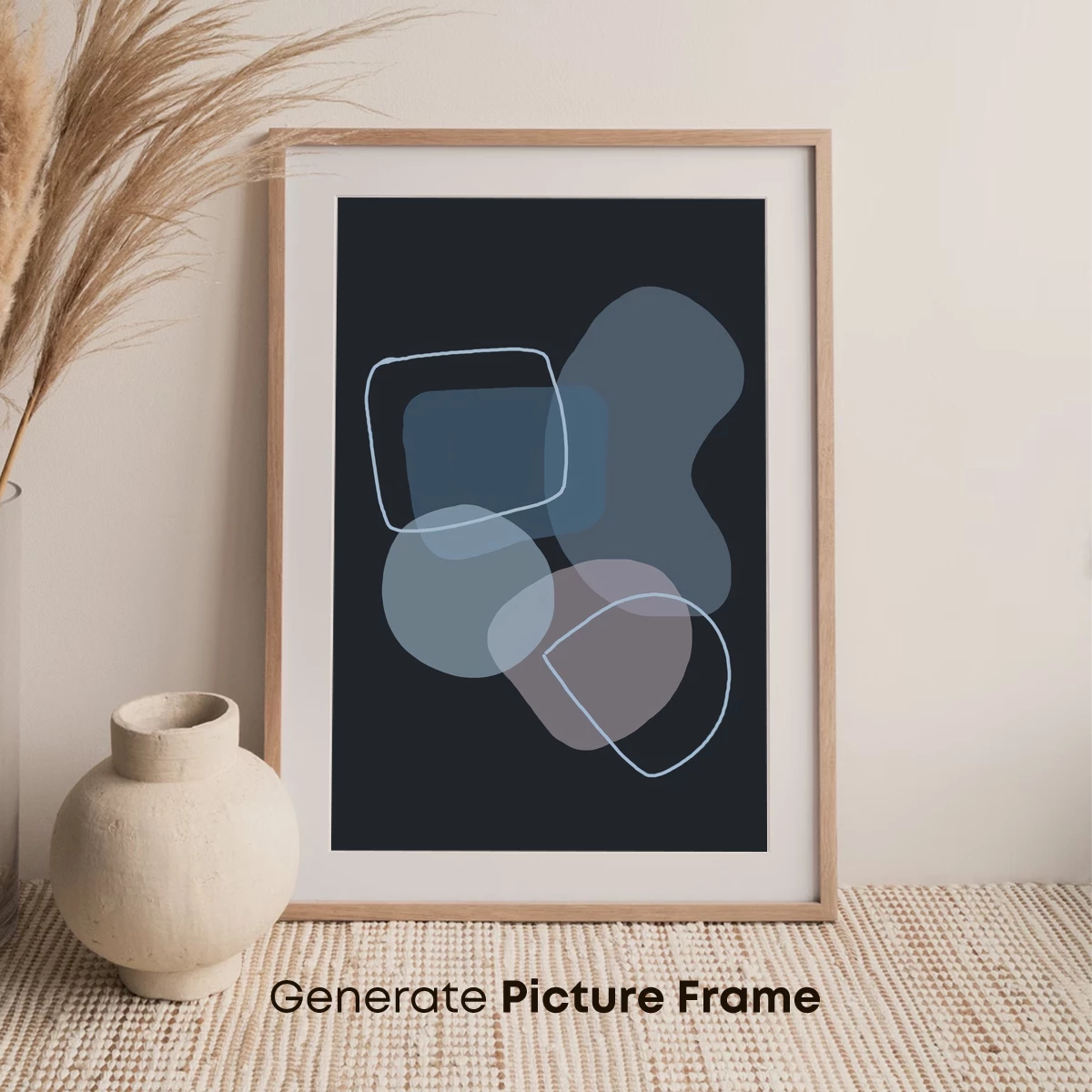 Abstract Shadows: Geometric Elegance in Monochrome - Image 7