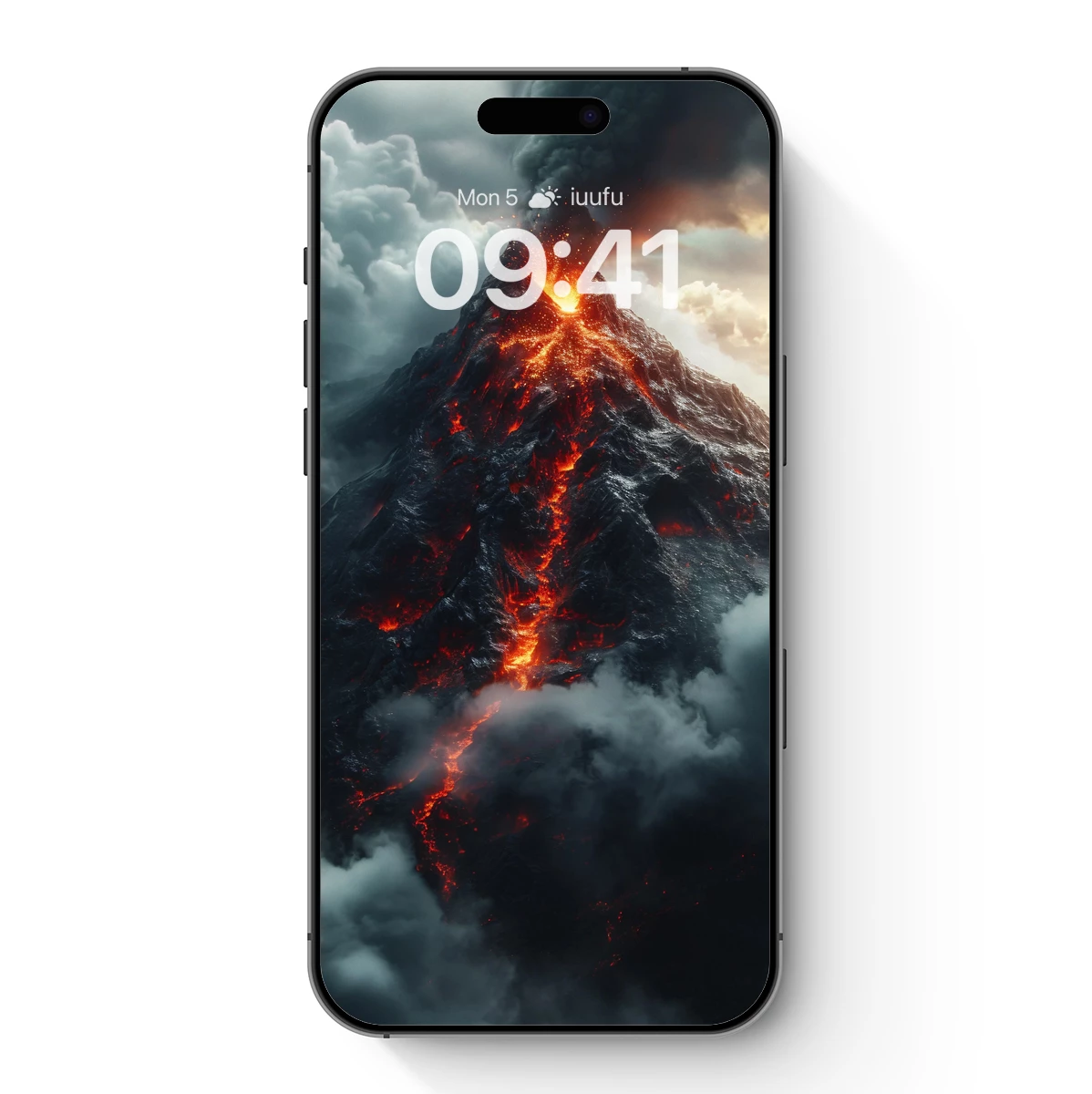 Erupting Volcano: Lava's Fiery Descent