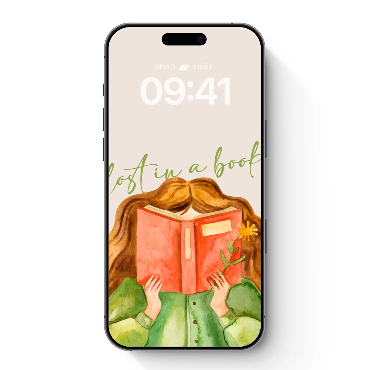 Lost in Literary Bliss: Watercolor Reader