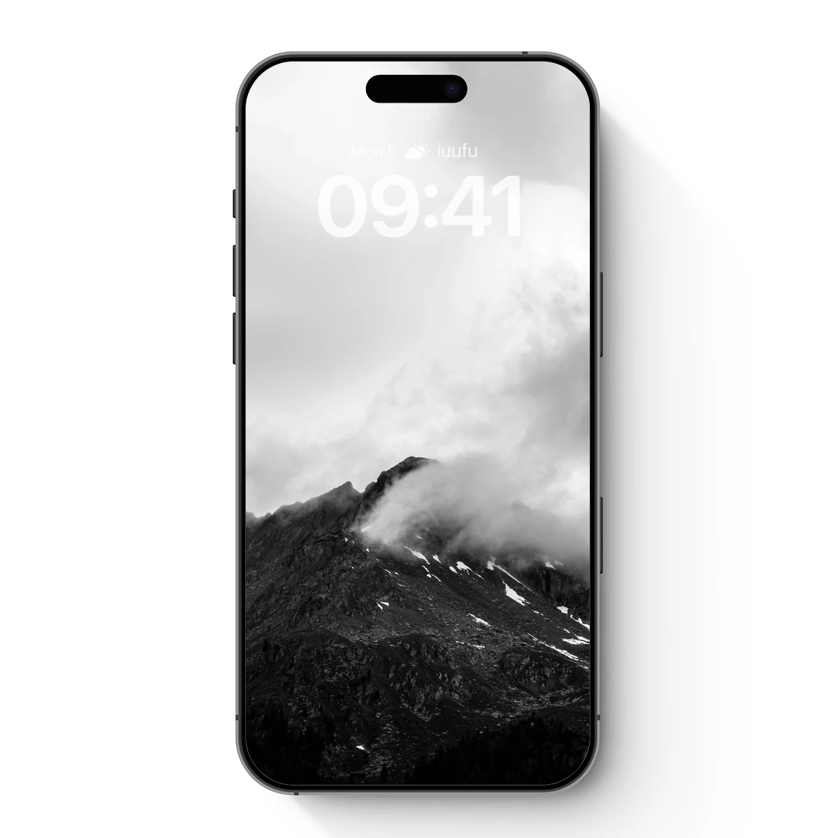 Misty Mountain Peaks: Monochrome Majesty Misty Mountain Peaks: Monochrome Majesty
