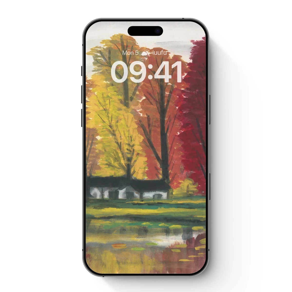 Autumnal Reflections: A Watercolor Symphony