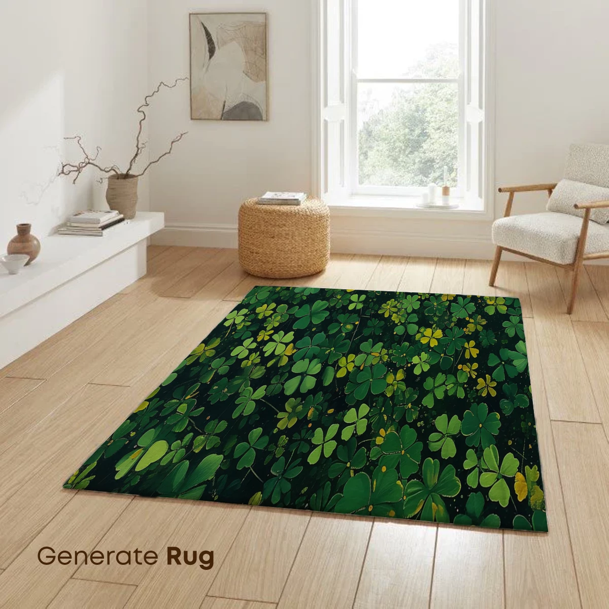 Lush Clover Canopy: Nature's Verdant Tapestry - Image 6