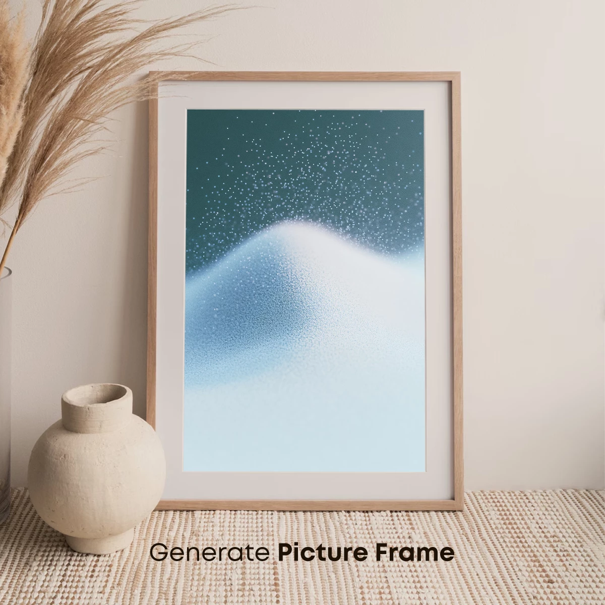 Ethereal Snowdrift: A Winter Wonderland in Pixels - Image 7