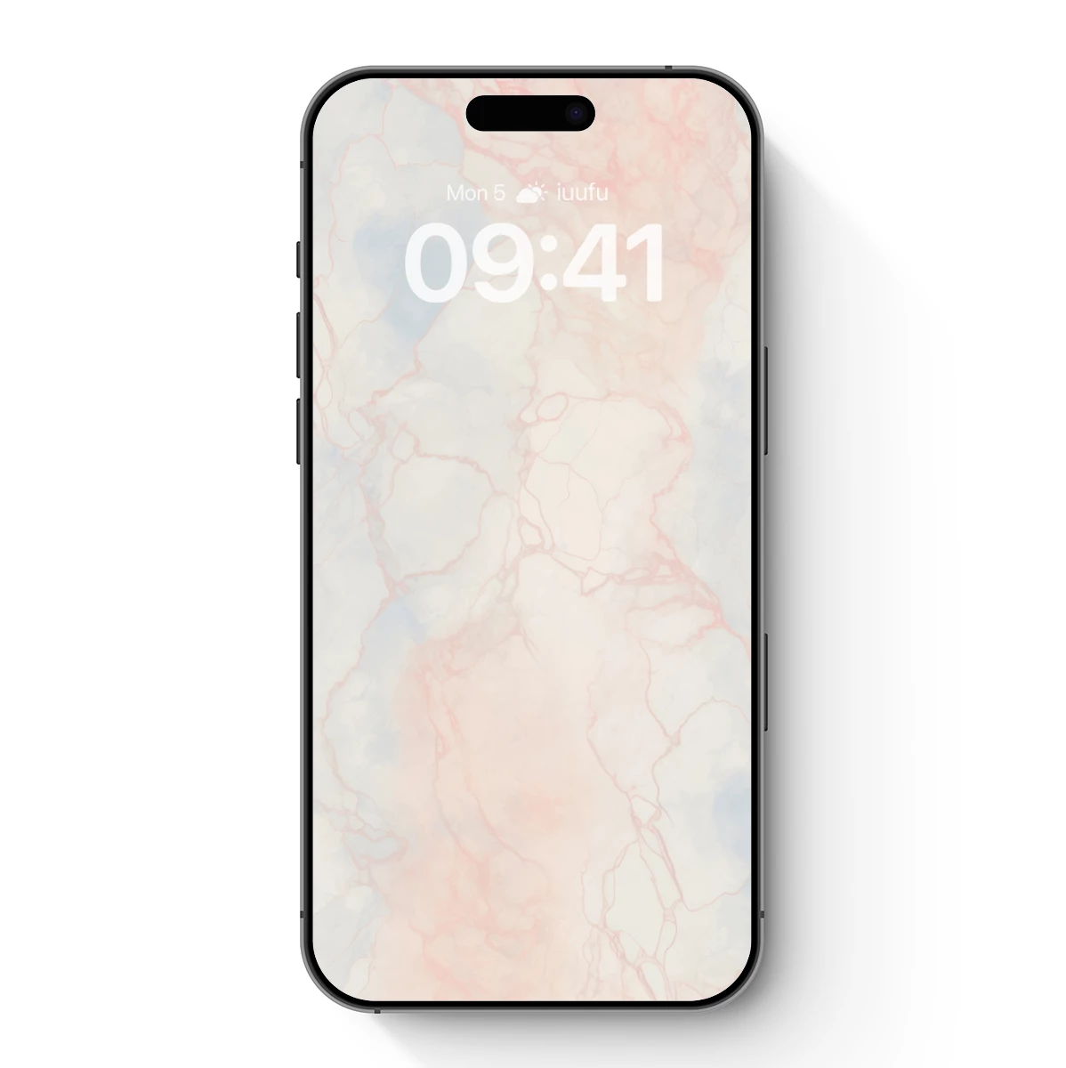 Ethereal Marble Veins: Pink and Blue Harmony