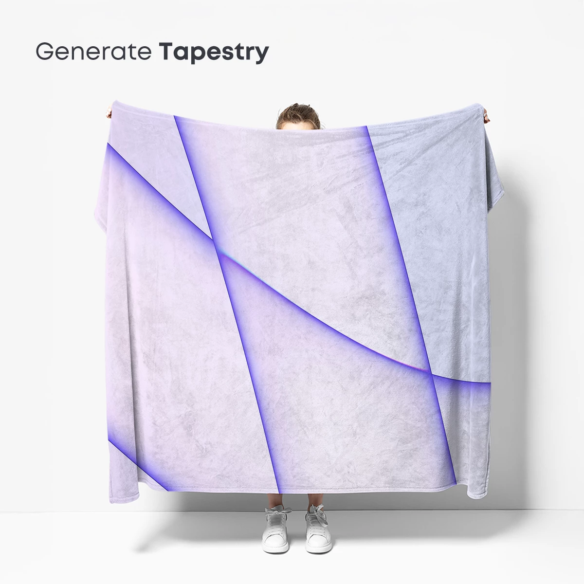 Ethereal Violet Waves: A Digital Symphony of Flow - Image 5