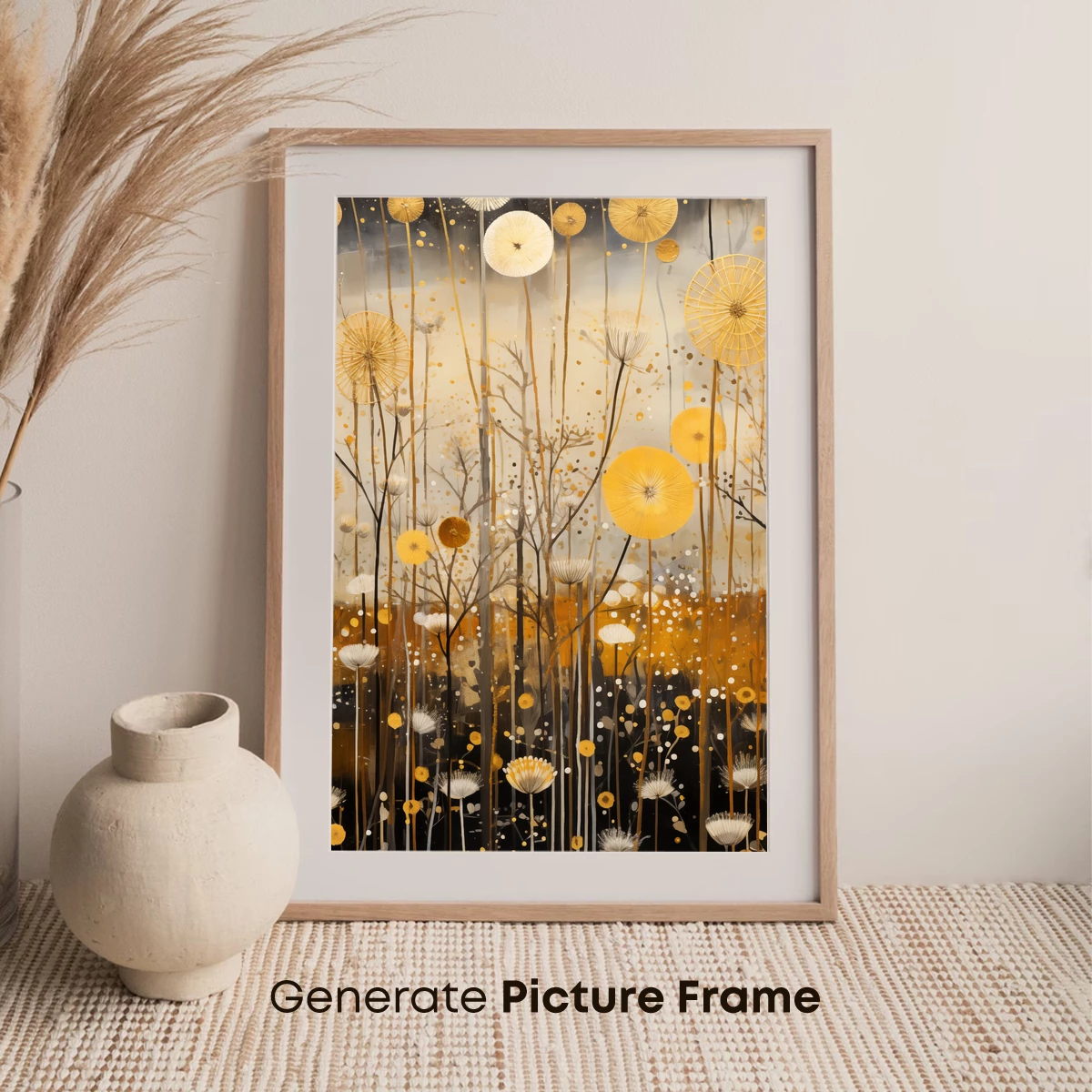 Golden Dandelion Dreamscape - Image 7