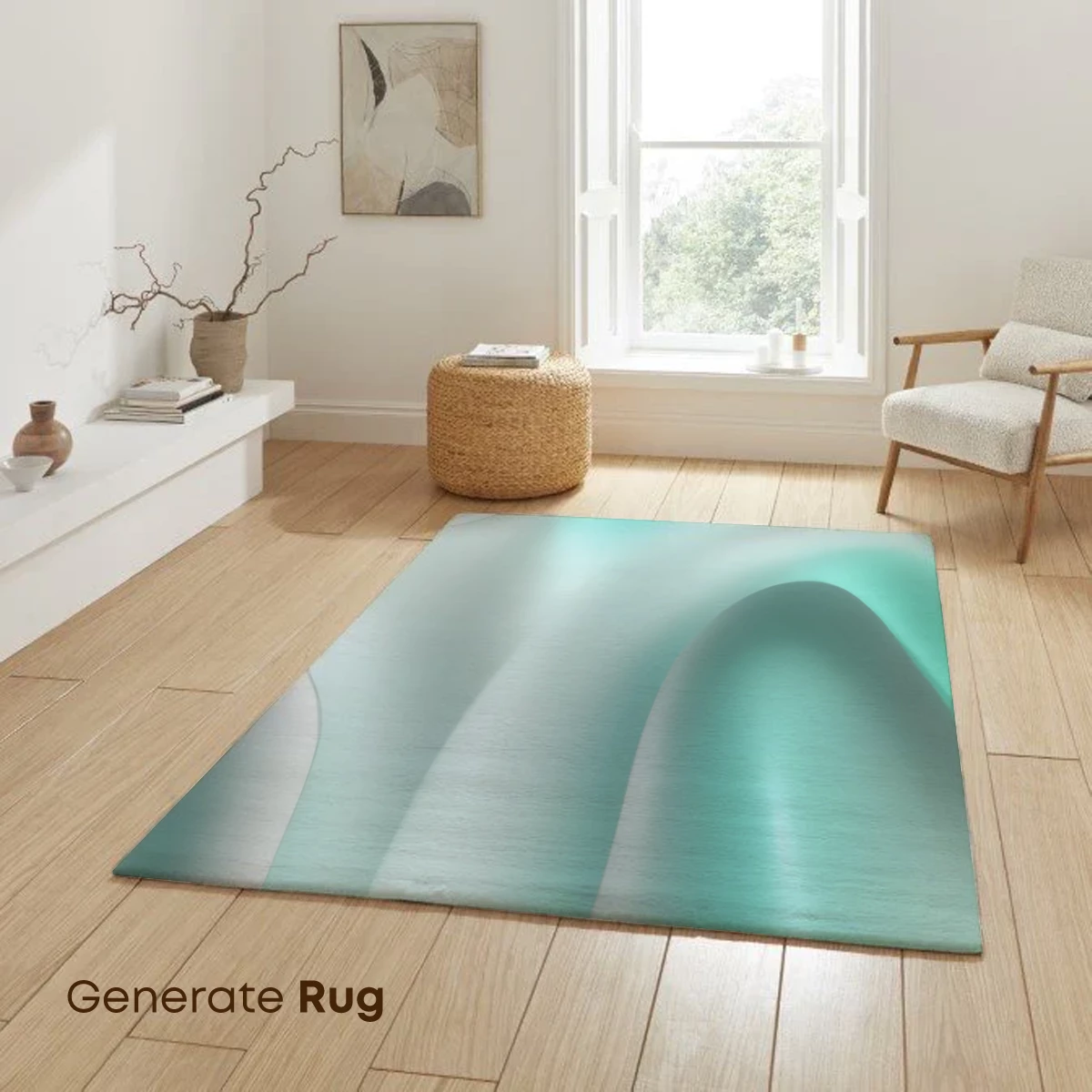 Ethereal Aqua Waves: A Fluid Symphony in Pastel - Image 6