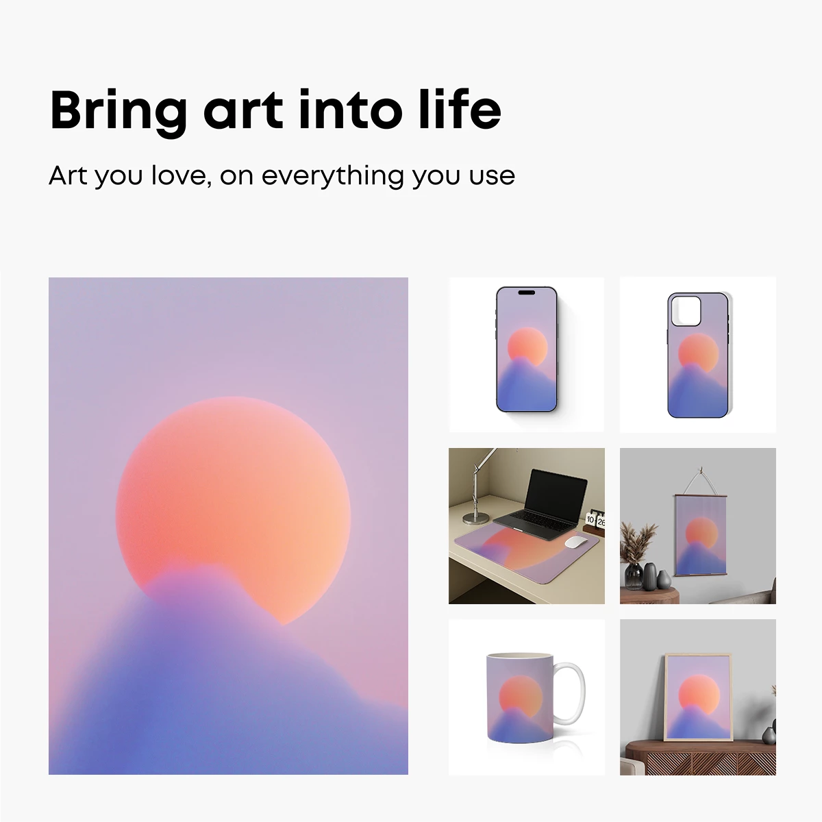 Ethereal Sunset Sphere - Image 2