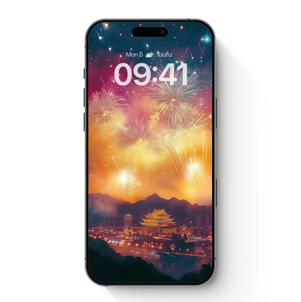 Festive Fireworks Over Golden Temple