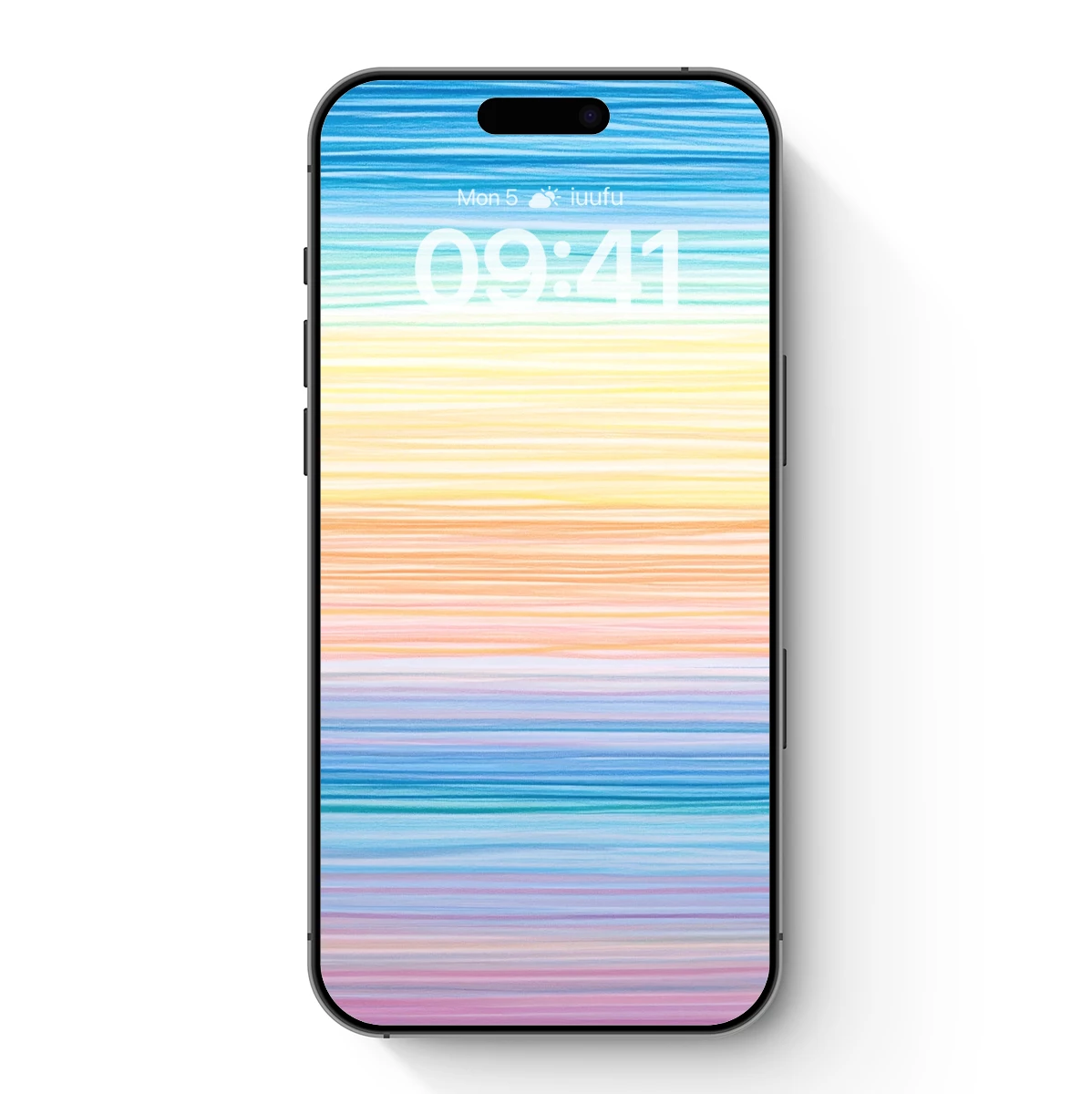 Horizon Hues: Abstract Stripes in Pastel Symphony