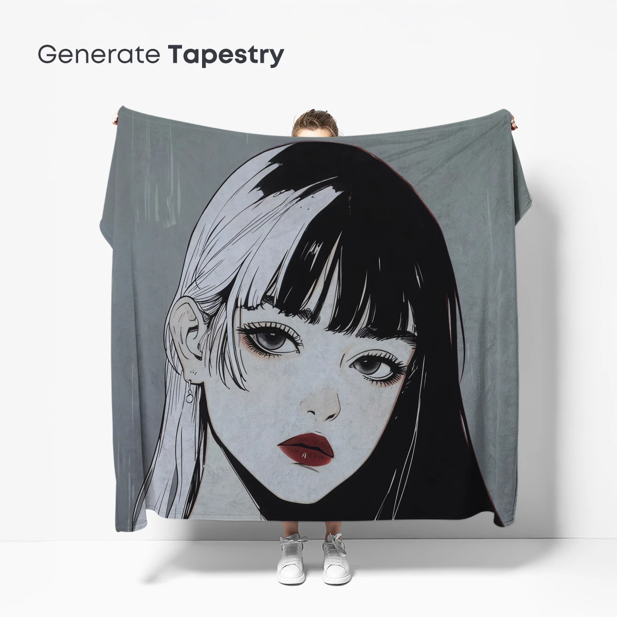 Monochrome Muse: Bold Contrast in Anime Artistry - Image 5