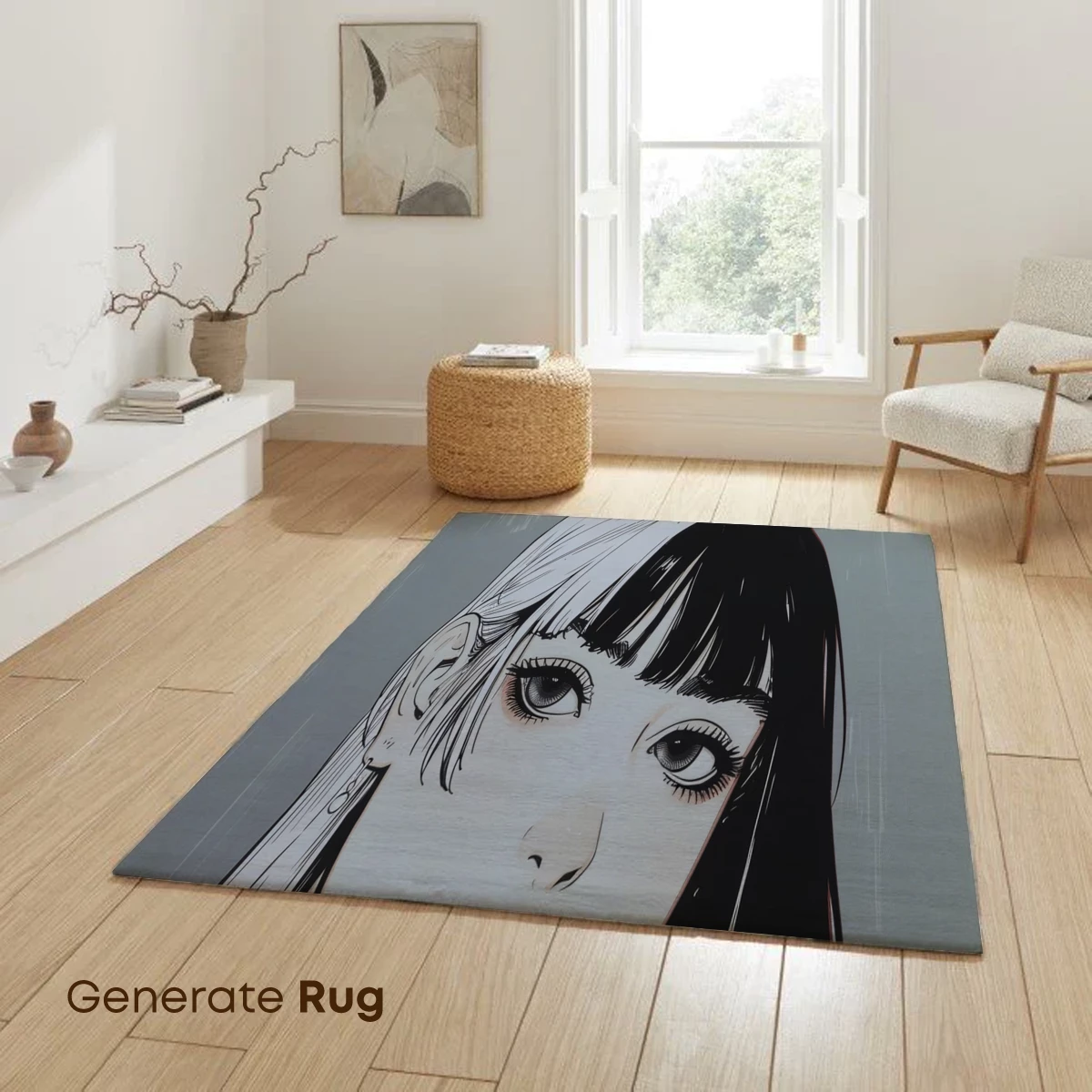 Monochrome Muse: Bold Contrast in Anime Artistry - Image 6