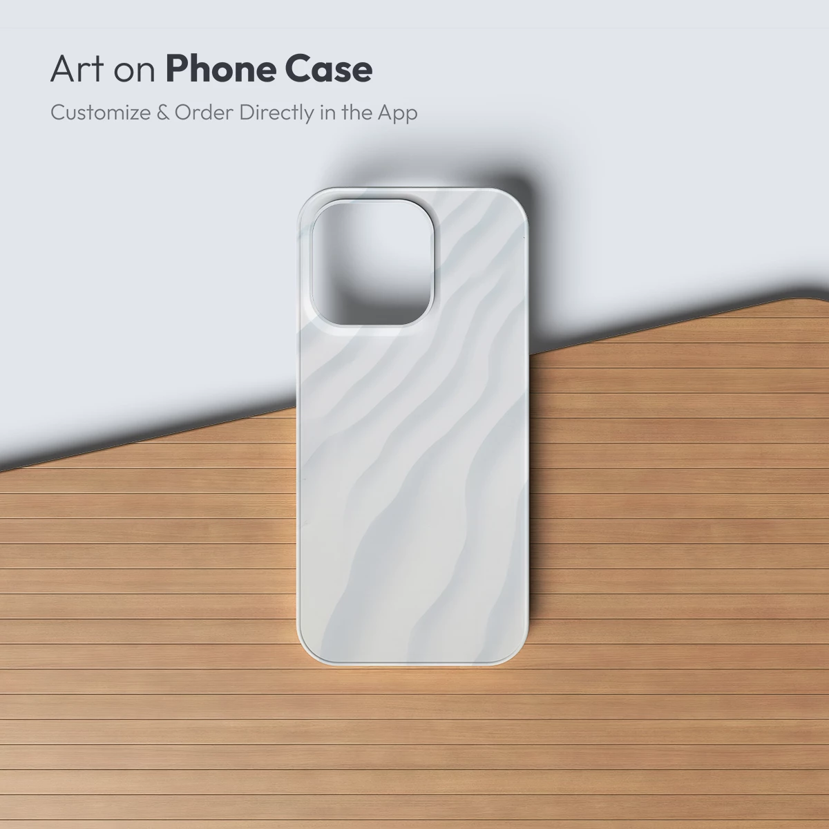 Elegant Snow Ripples: A Winter Symphony in White - Image 3