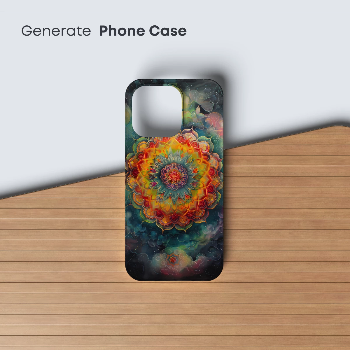 Mandala Symphony: Cosmic Bloom in Vibrant Harmony - Image 3