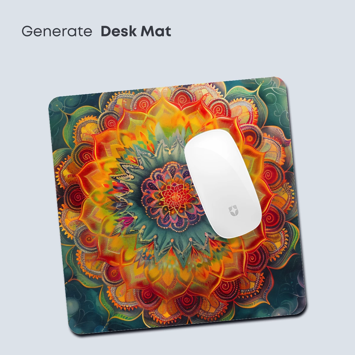 Mandala Symphony: Cosmic Bloom in Vibrant Harmony - Image 4