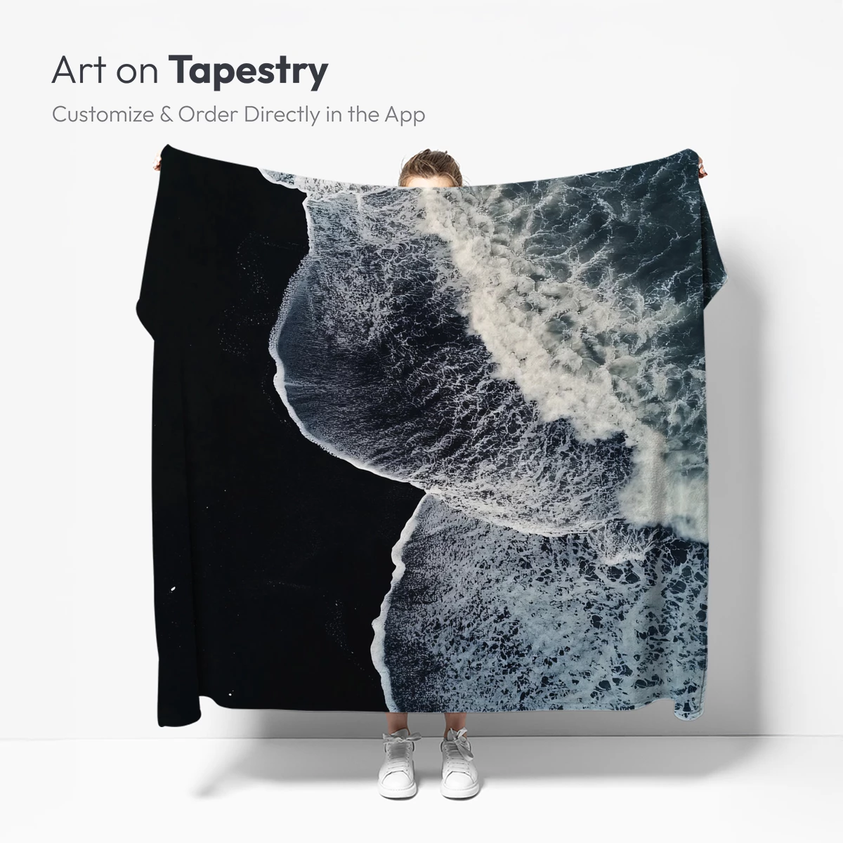 Eternal Tides: Black Sand Beach Symphony - Image 5