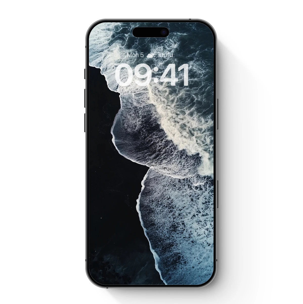 Eternal Tides: Black Sand Beach Symphony