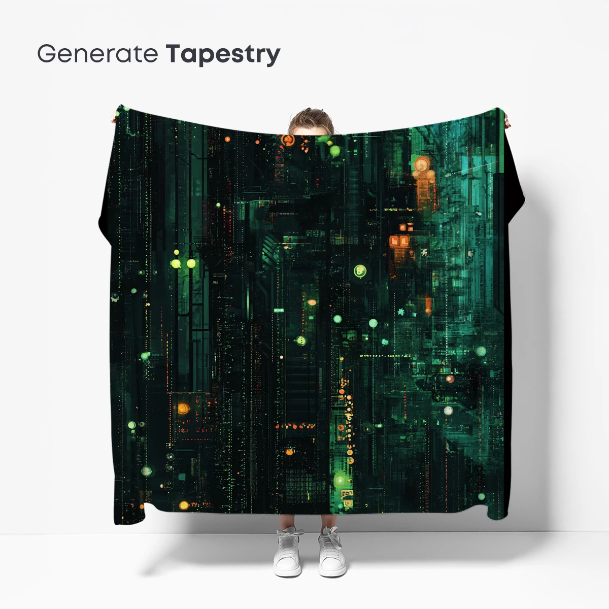 Cybernetic Cityscape: Neon Dreams in Digital Night - Image 5