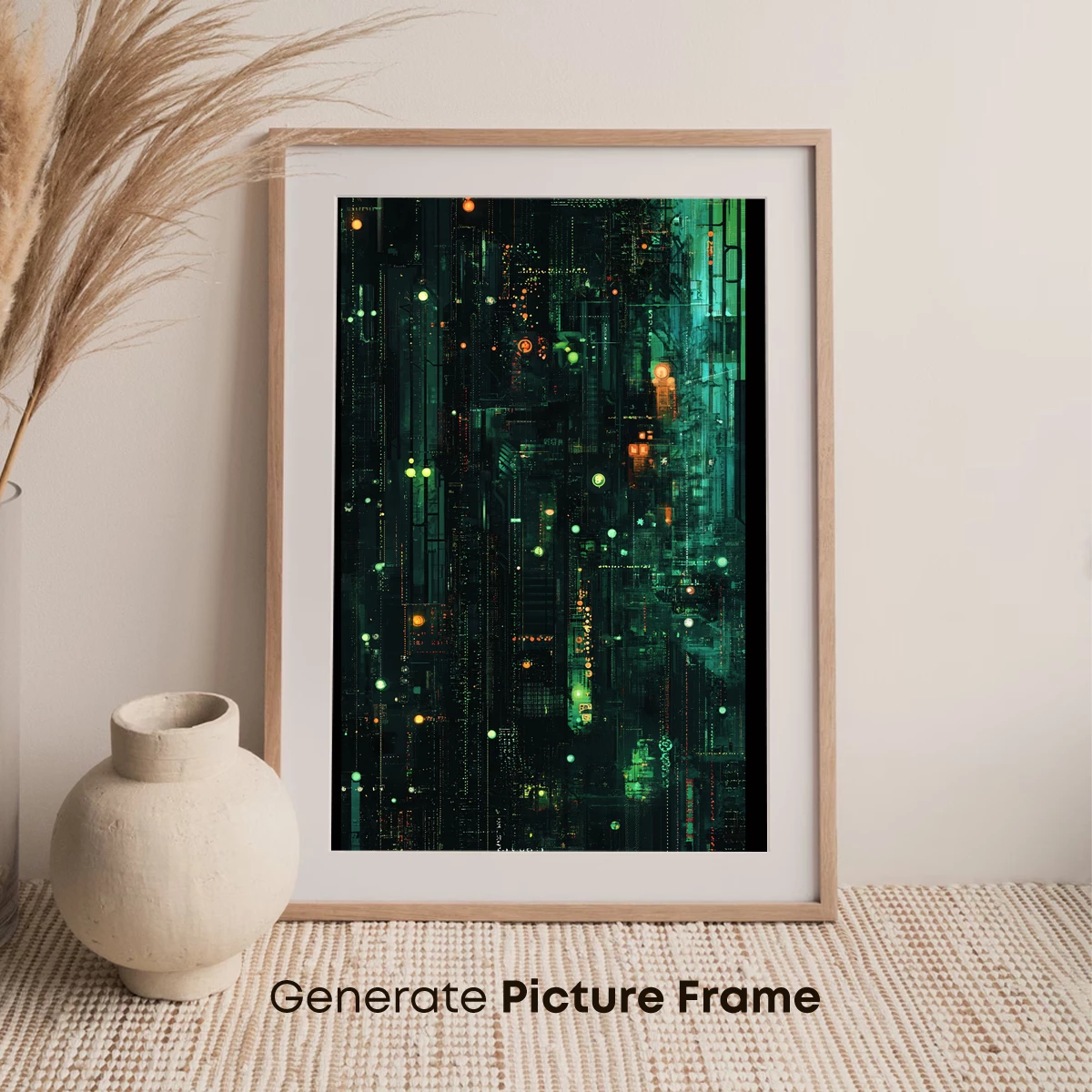 Cybernetic Cityscape: Neon Dreams in Digital Night - Image 7