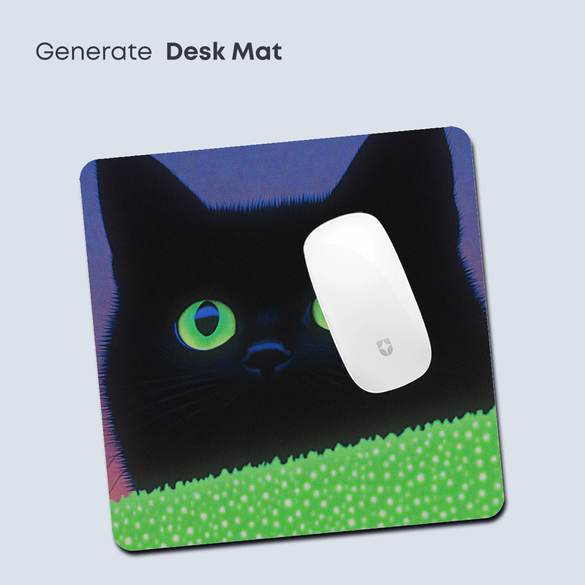 Glowing Cat Eyes in Midnight Blue - Image 4