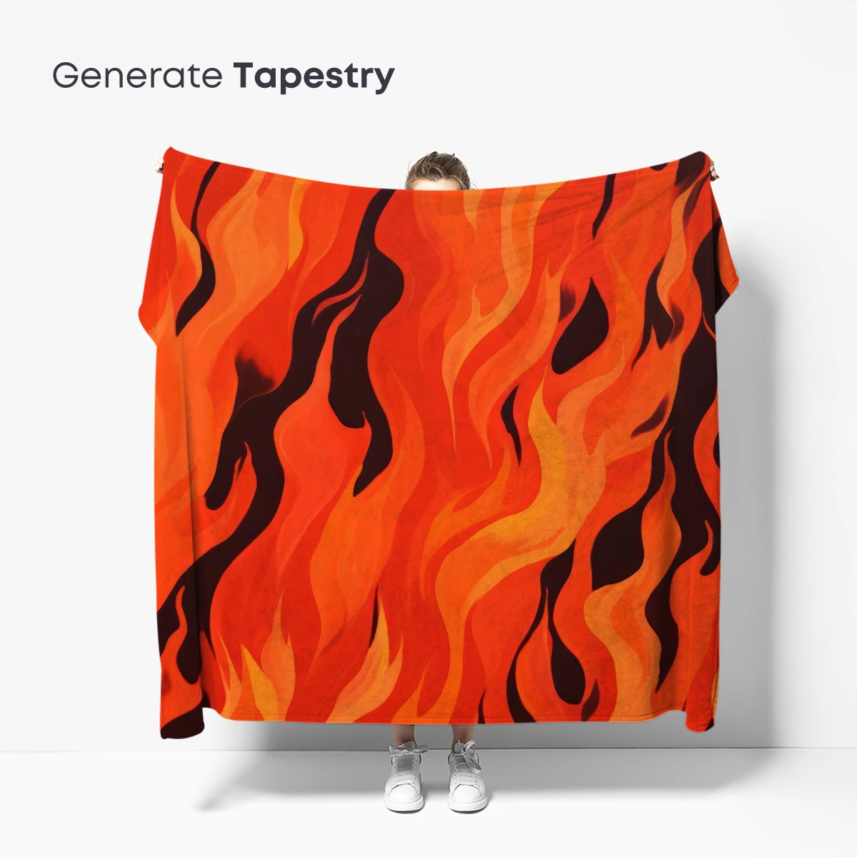 Fiery Flames: Abstract Blaze Art - Image 5