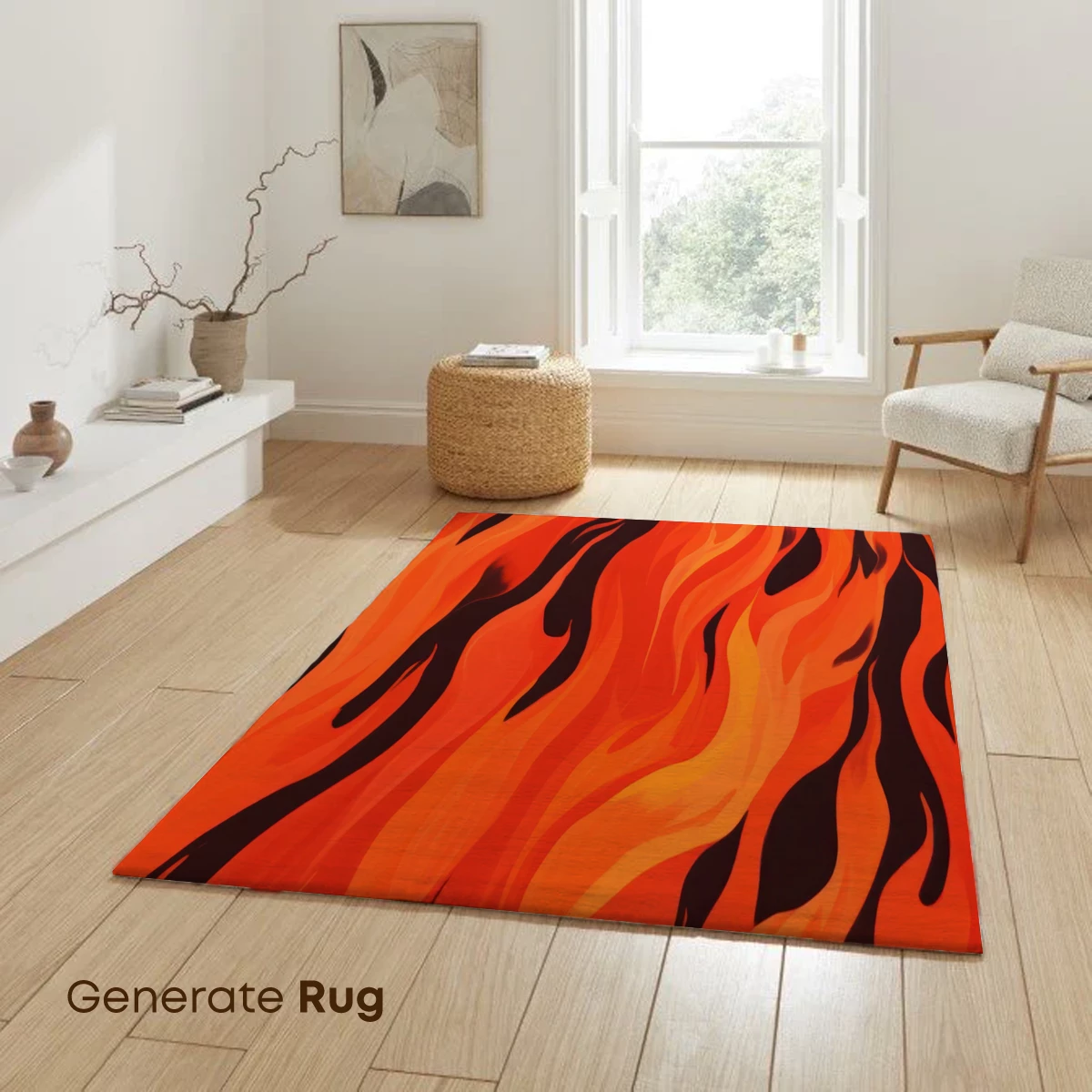 Fiery Flames: Abstract Blaze Art - Image 6