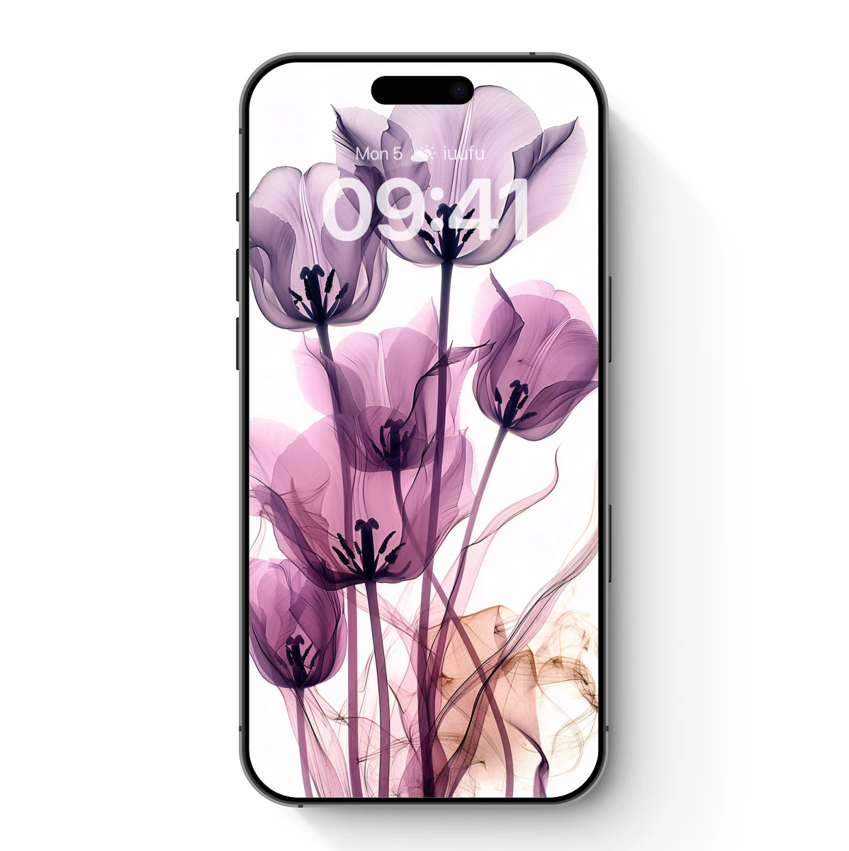 Ethereal Tulips: X-Ray Vision Artistry