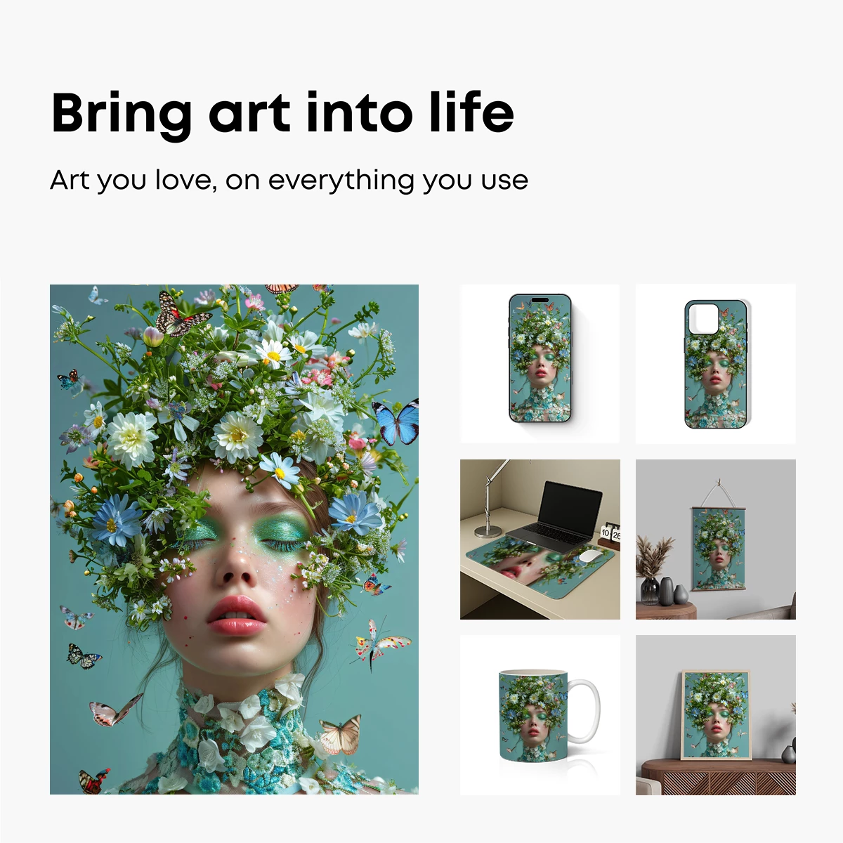 Floral Fantasy: Nature's Crown - Image 2