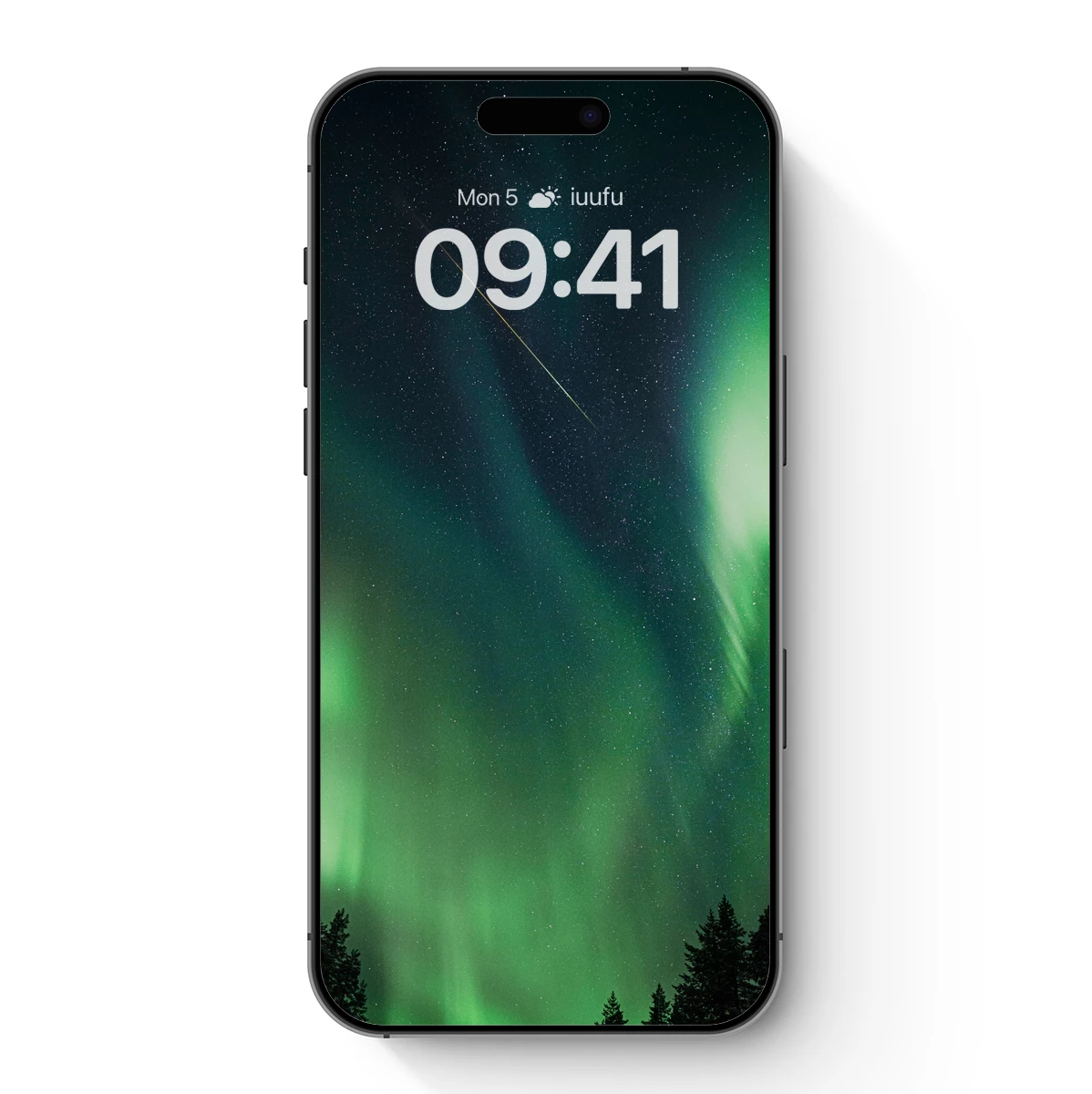 Aurora's Dance: Meteor Streaks Through Green Skies