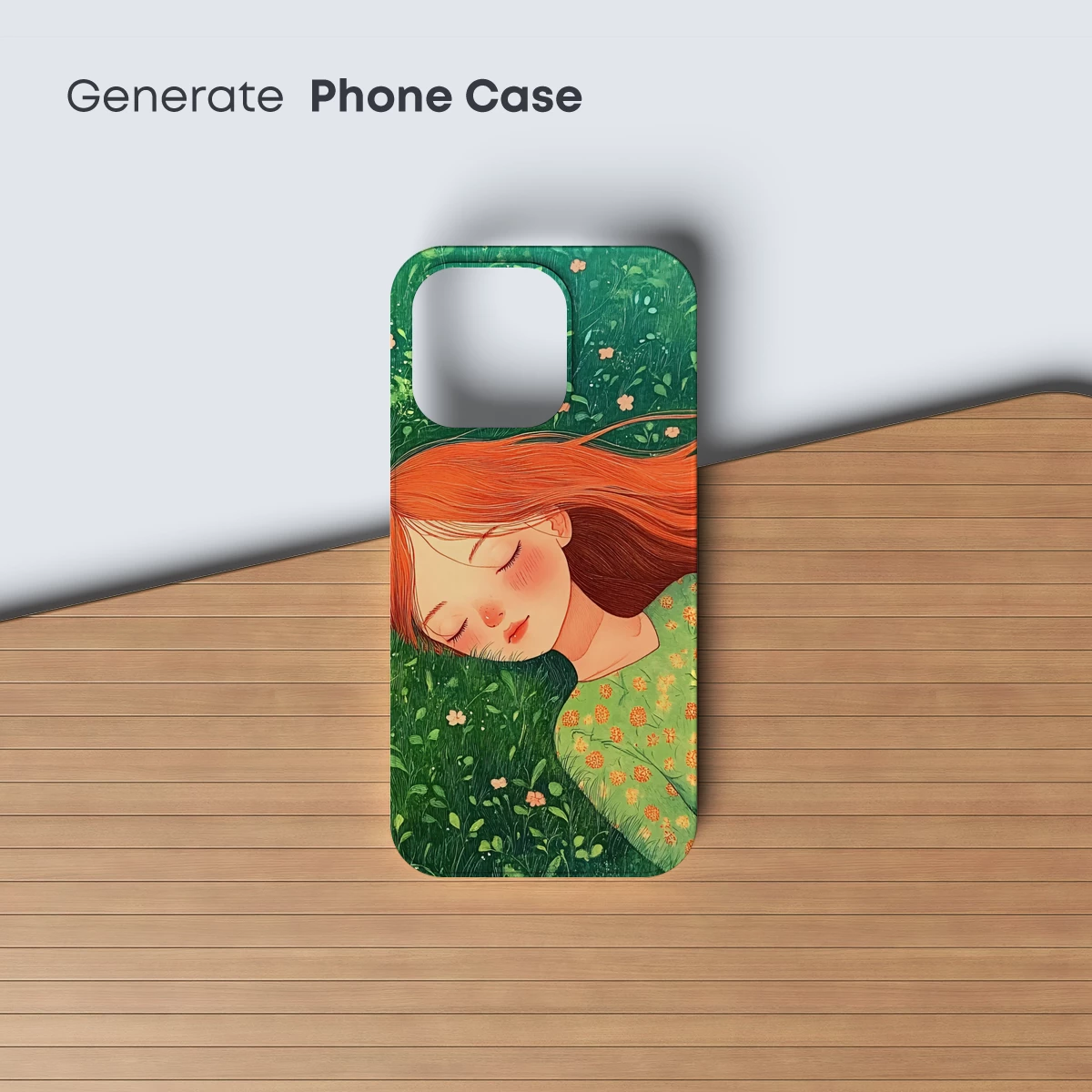 Dreaming in Verdant Fields: A Serene Floral Retreat - Image 3