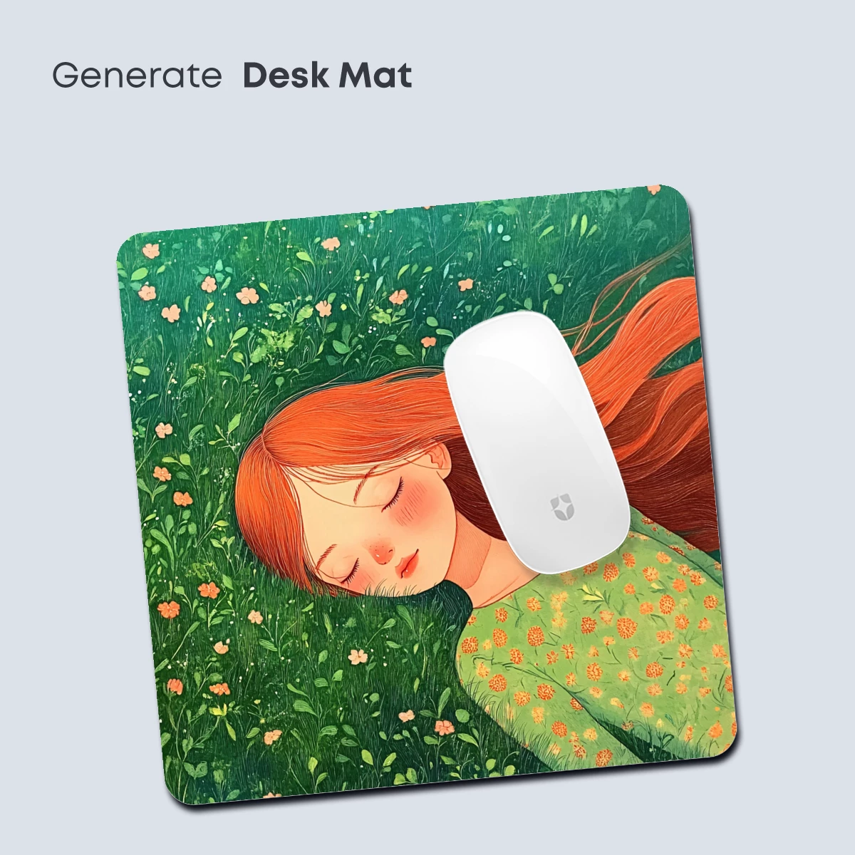 Dreaming in Verdant Fields: A Serene Floral Retreat - Image 4