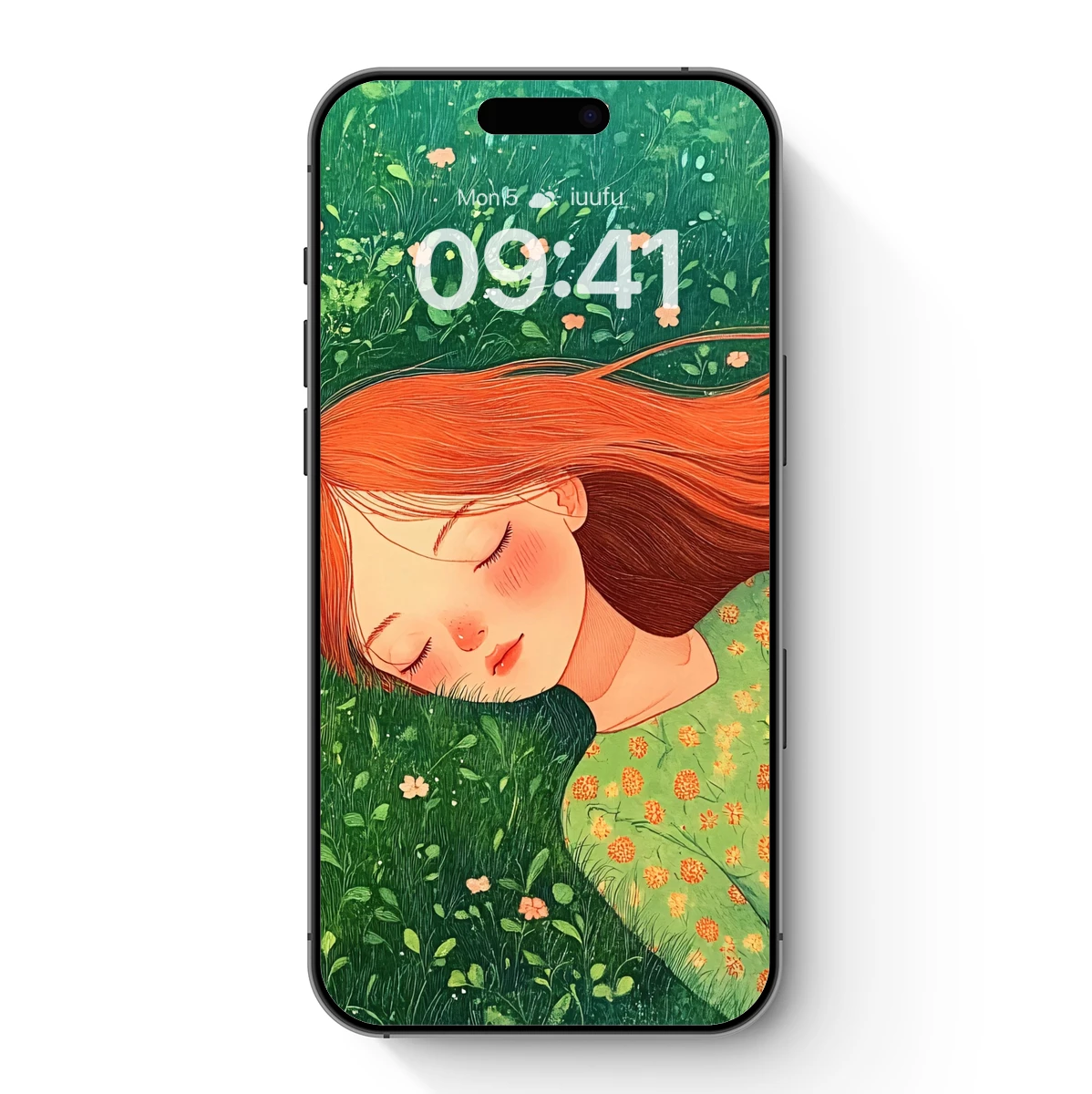 Dreaming in Verdant Fields: A Serene Floral Retreat