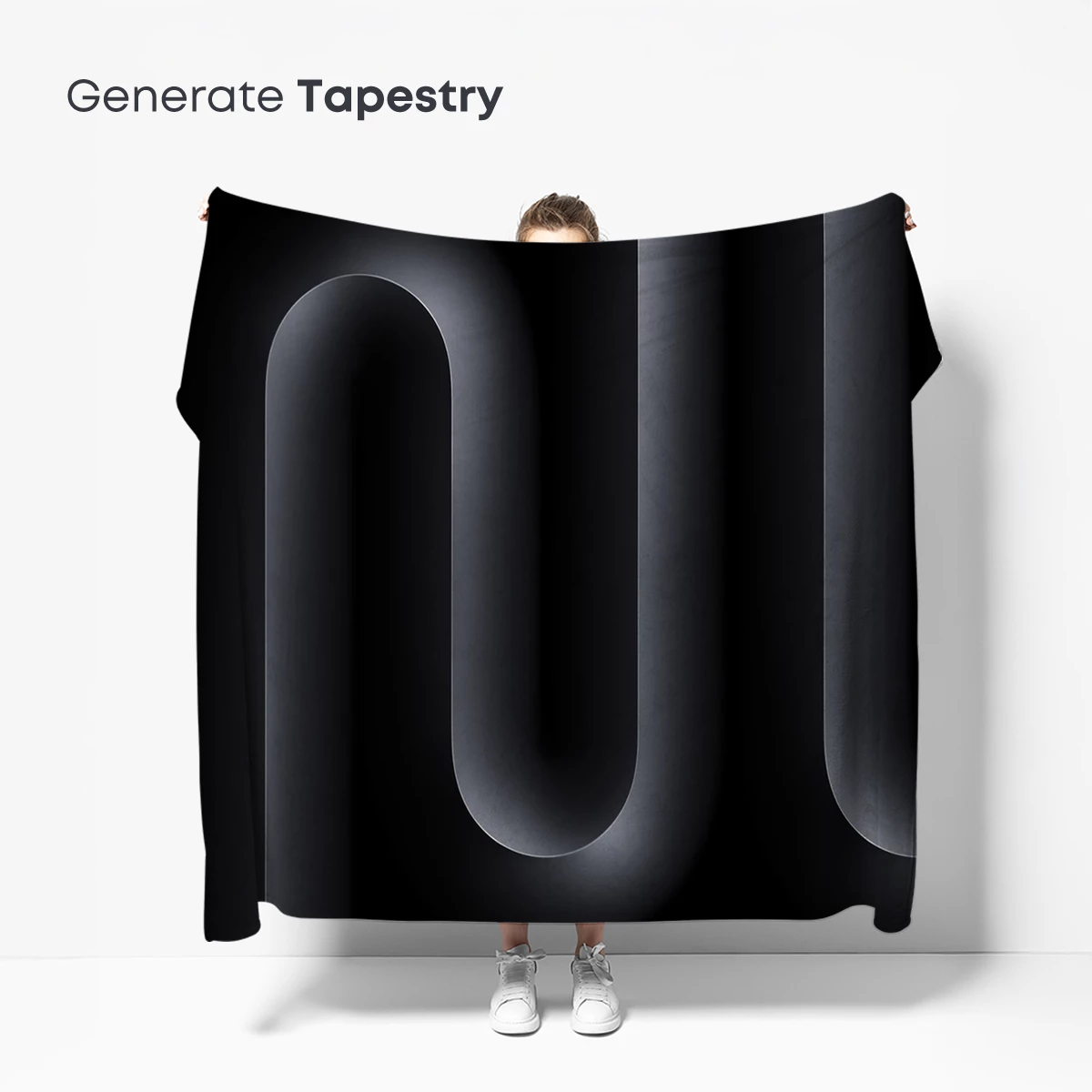 Ethereal Neon Curves: A Symphony of Light and Shadow - Image 5