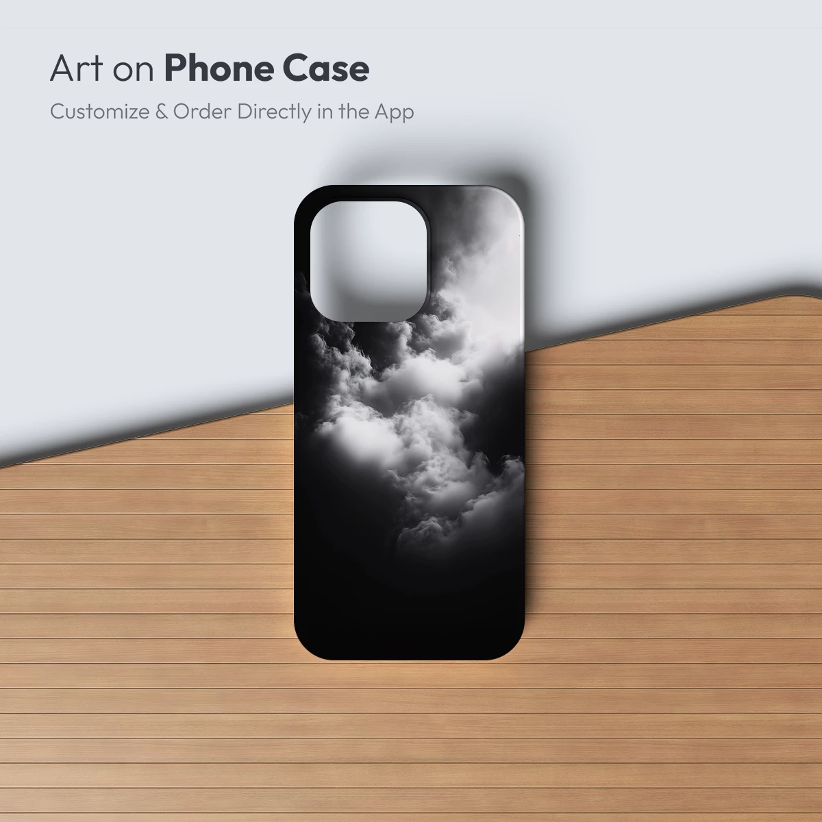 Ethereal Clouds: Monochrome Mystery - Image 3