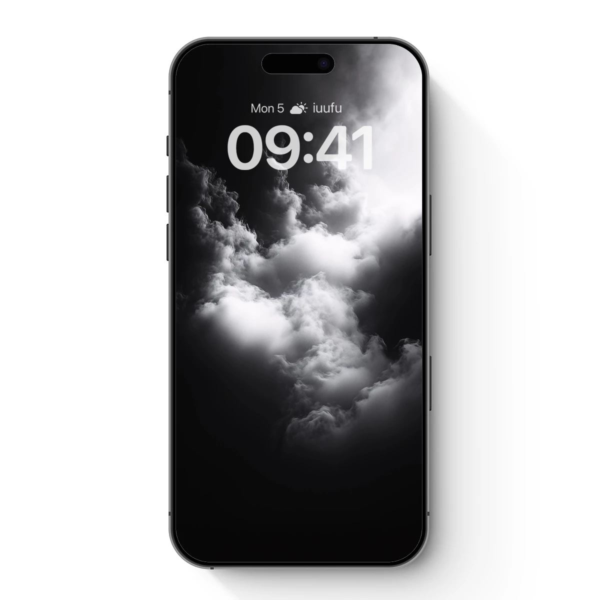 Ethereal Clouds: Monochrome Mystery