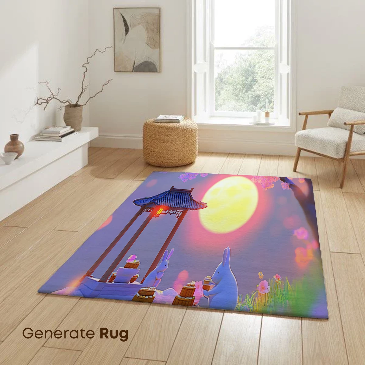 Cherry Blossom Moonlight Gathering - Image 6