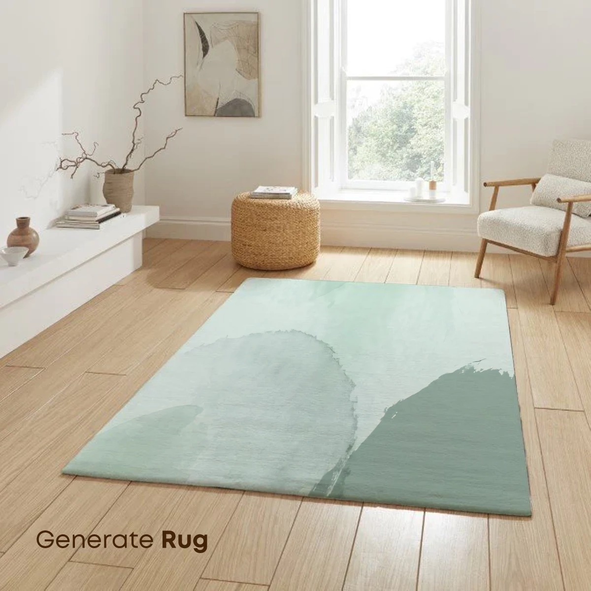 Ethereal Ice Whispers: Abstract Watercolor Flow - Image 6