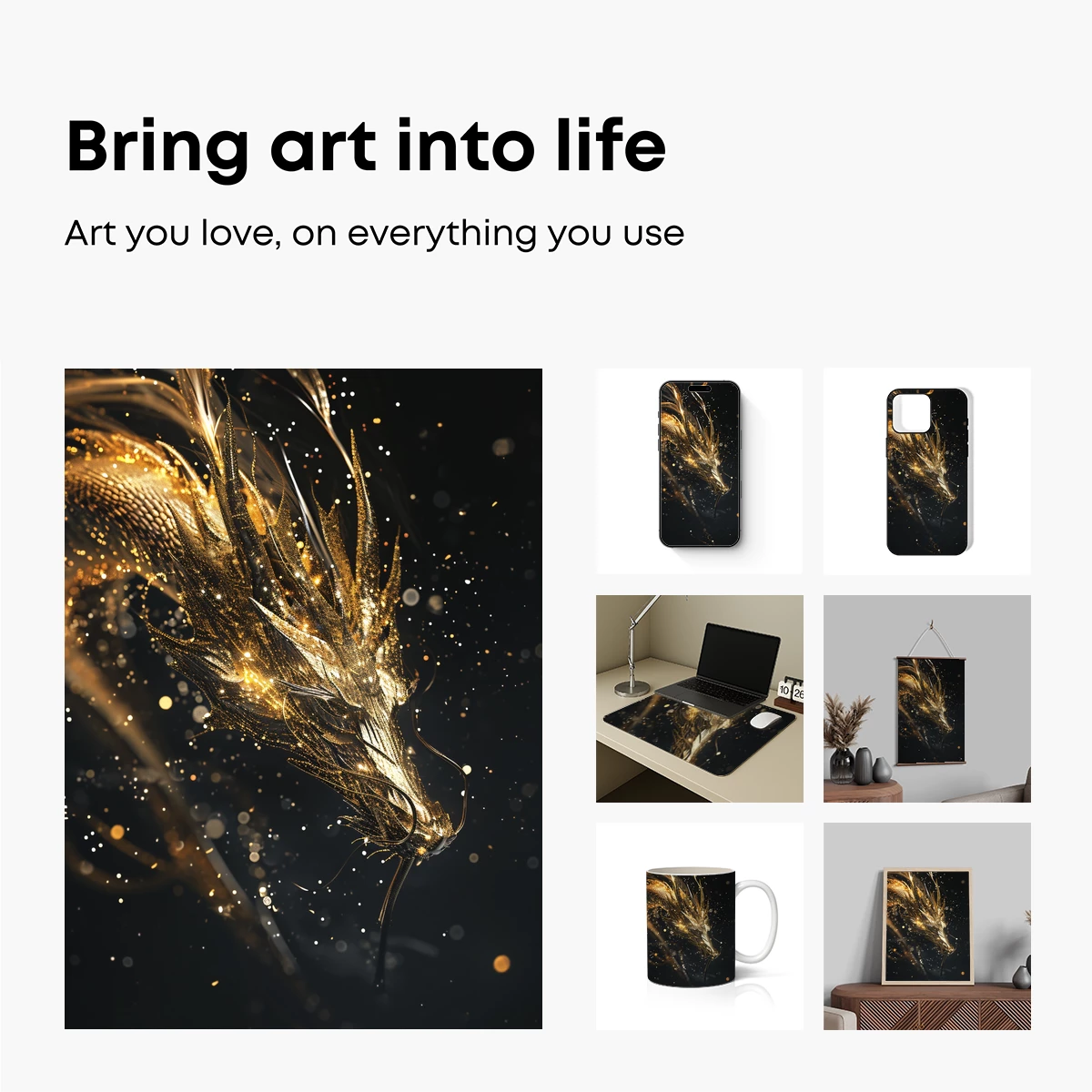 Golden Phoenix Feather: Mythic Radiance - Image 2