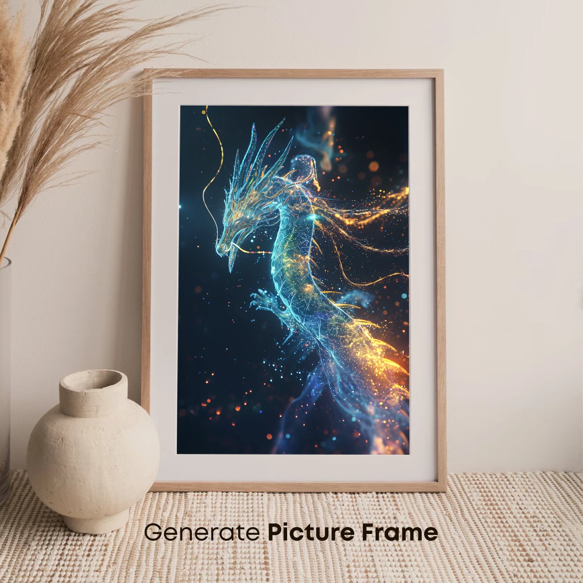 Luminous Dragon: A Symphony of Light and Magic - Image 7
