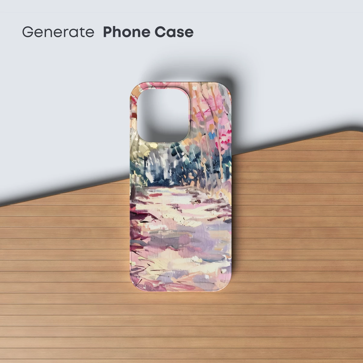 Enchanted Forest Path: Impressionist Spring Glow - Image 3