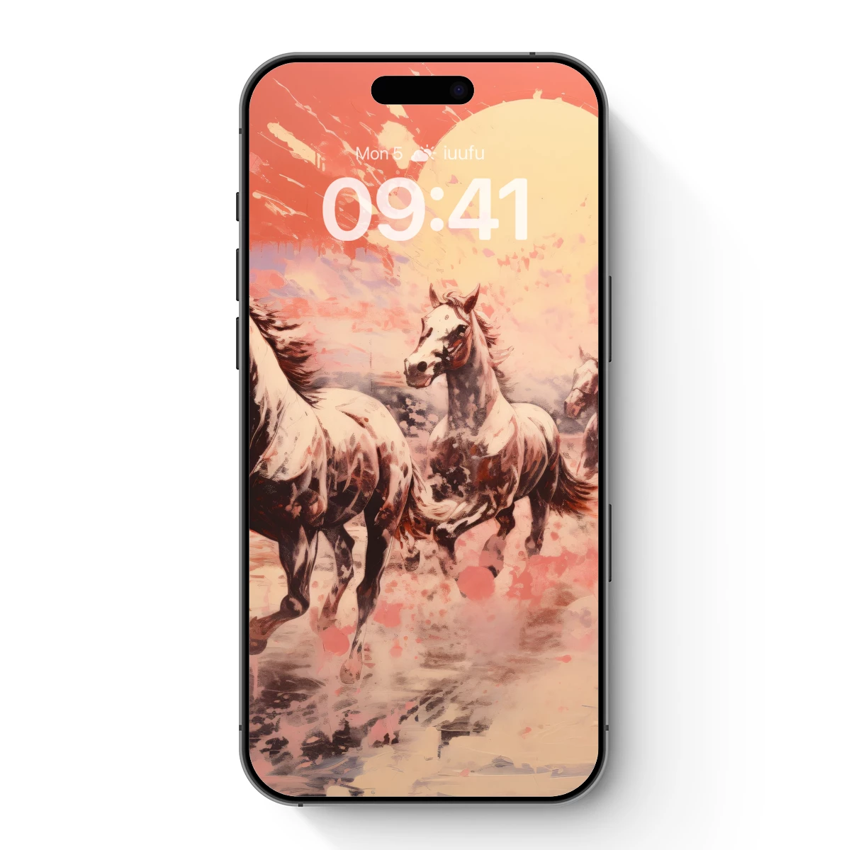 Gallop at Sunset: Abstract Equestrian Artistry