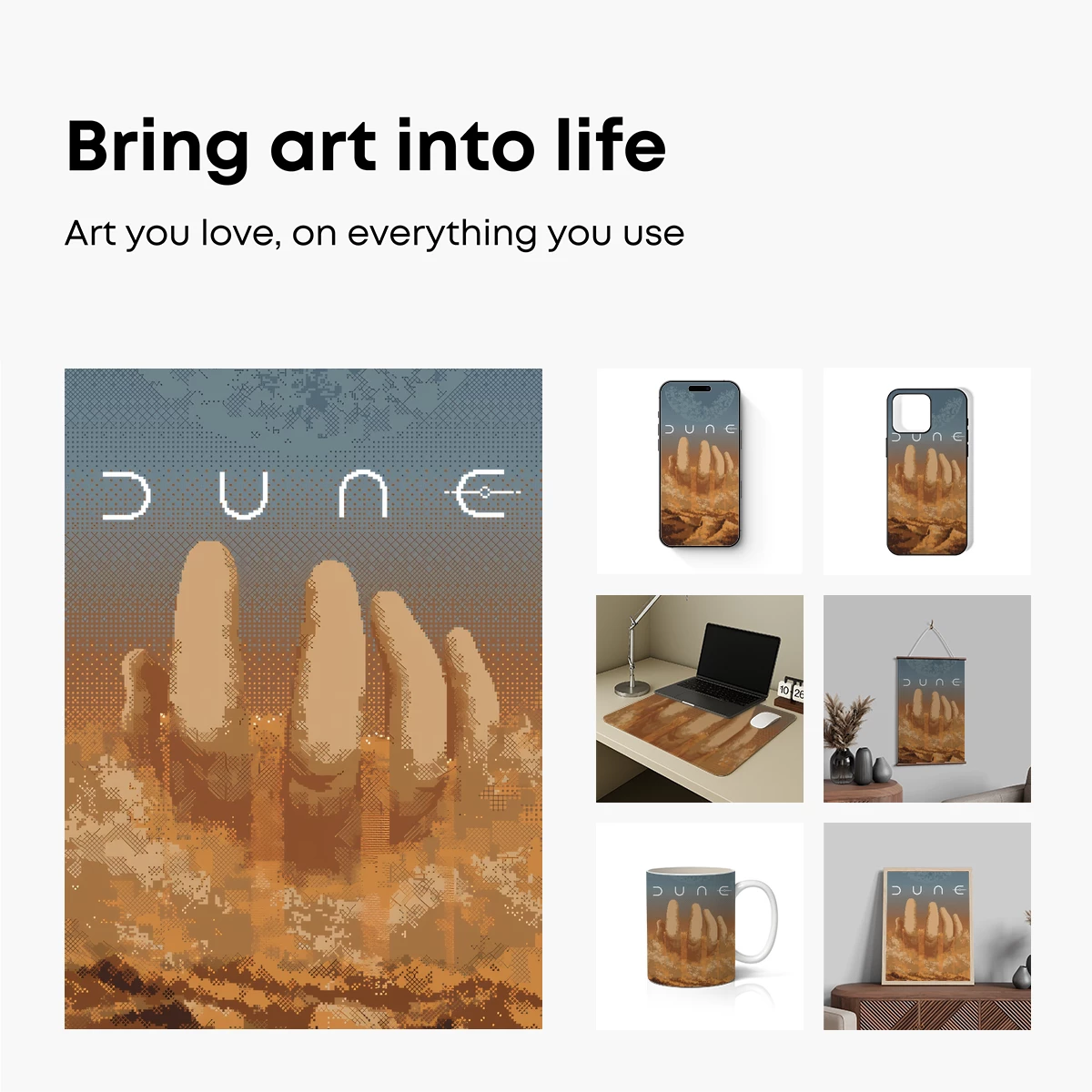 Dune: Pixelated Desert Dreamscape - Image 2