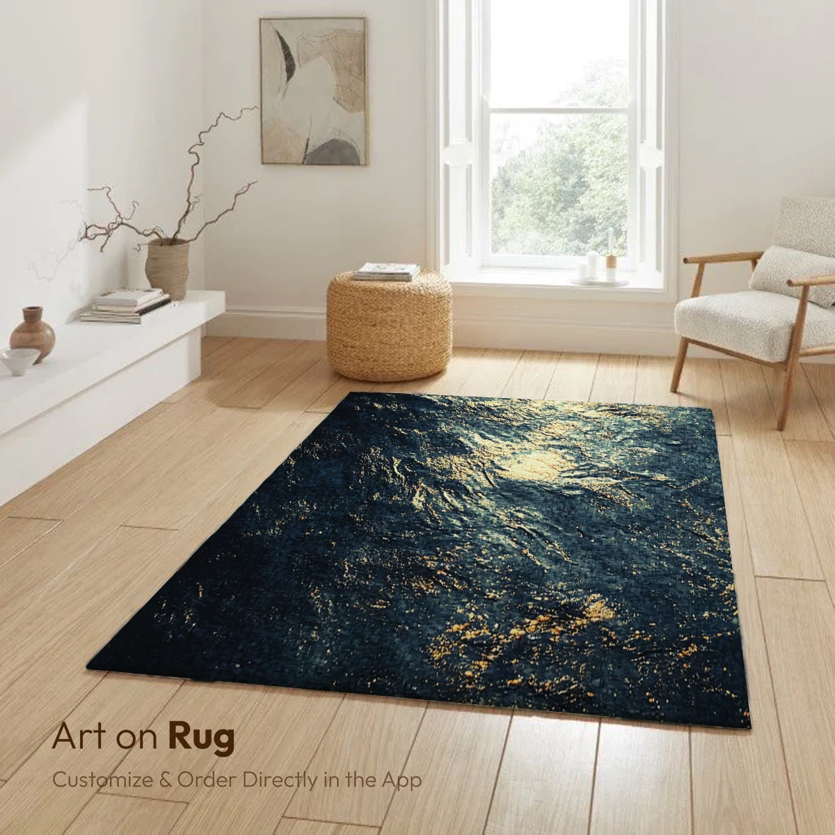 Golden Ripple Symphony: Water's Dance in Light - Image 6